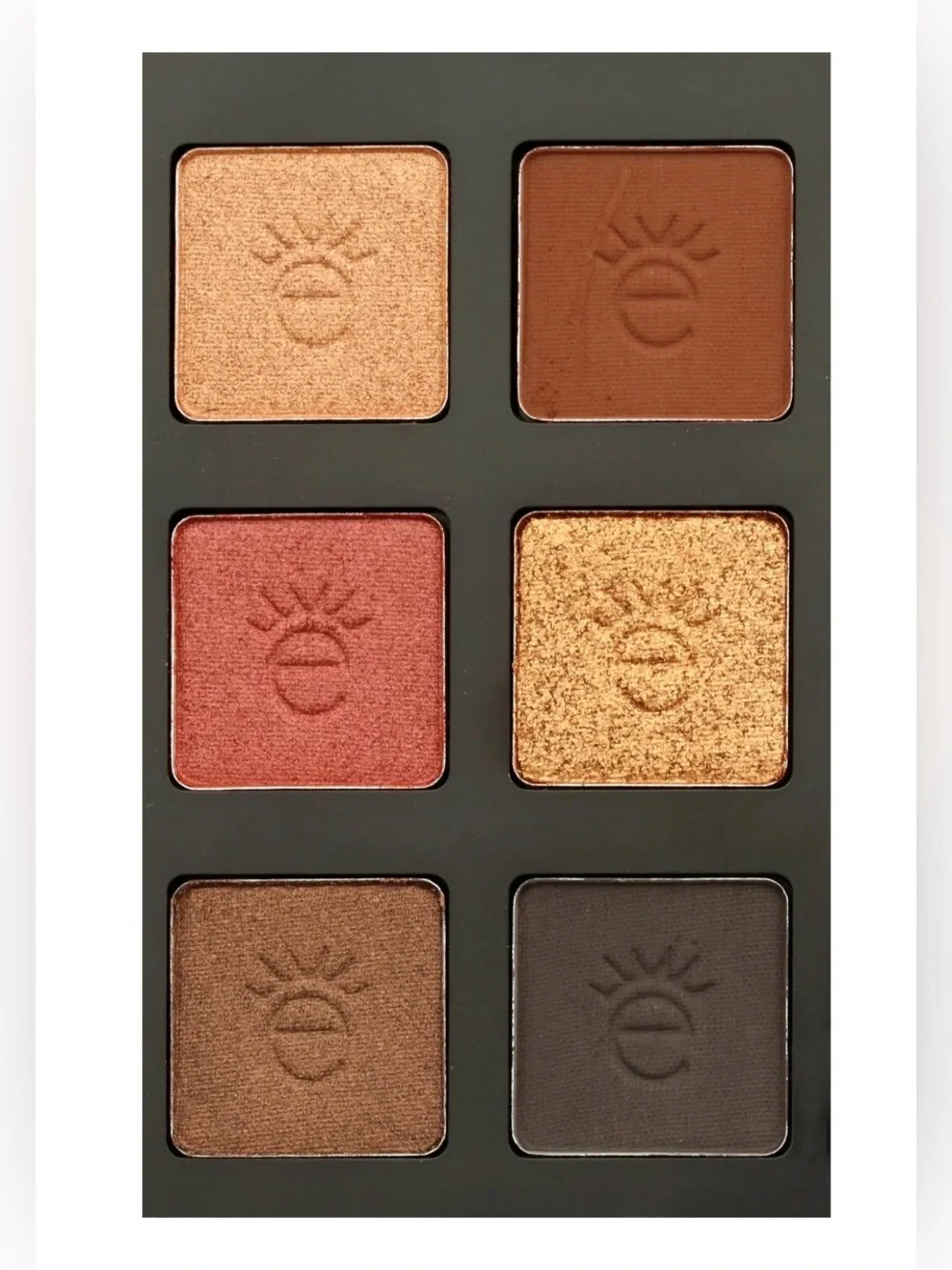 Eyeko Limitless Eyeshadow Palette — Blue Packaging with Neutral Shade Strip